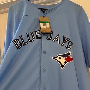 Nike Light Blue Sports Jersey